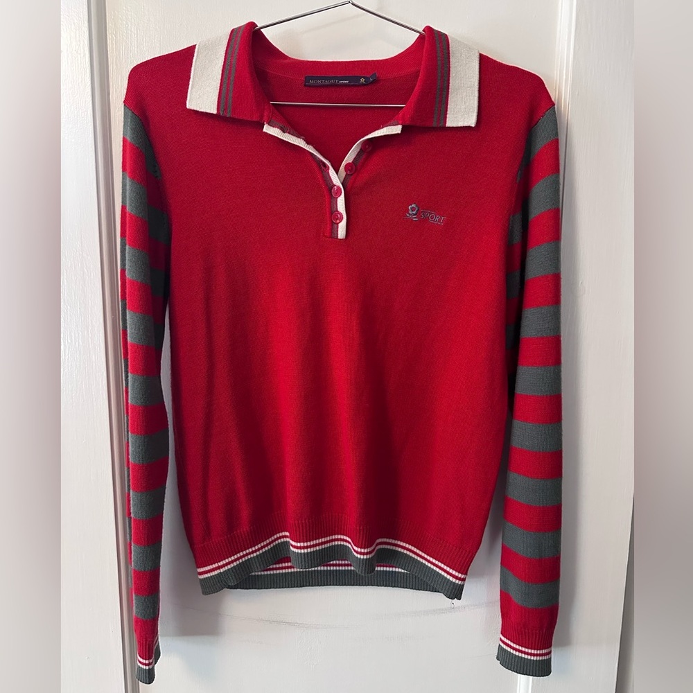 Maison Montagut Polo Wool Sweater